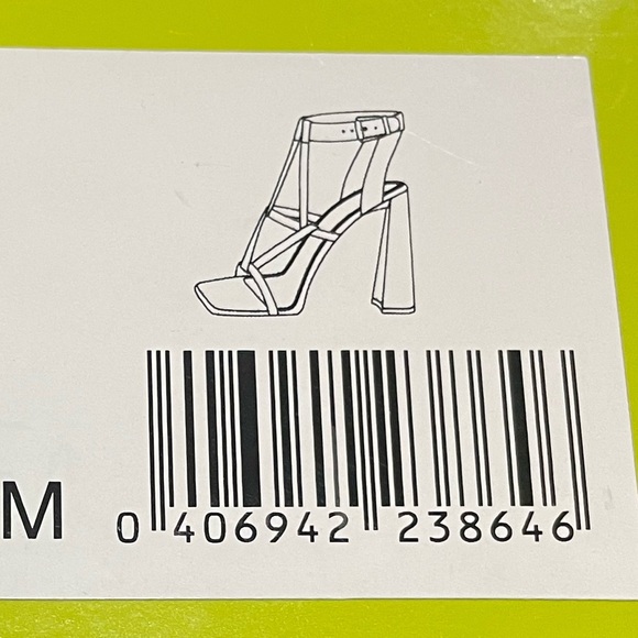 Gianni Binni Bexxlie Rainbow Holographic Heeled WITH BOX Sandals (US 6) - Picture 17 of 17